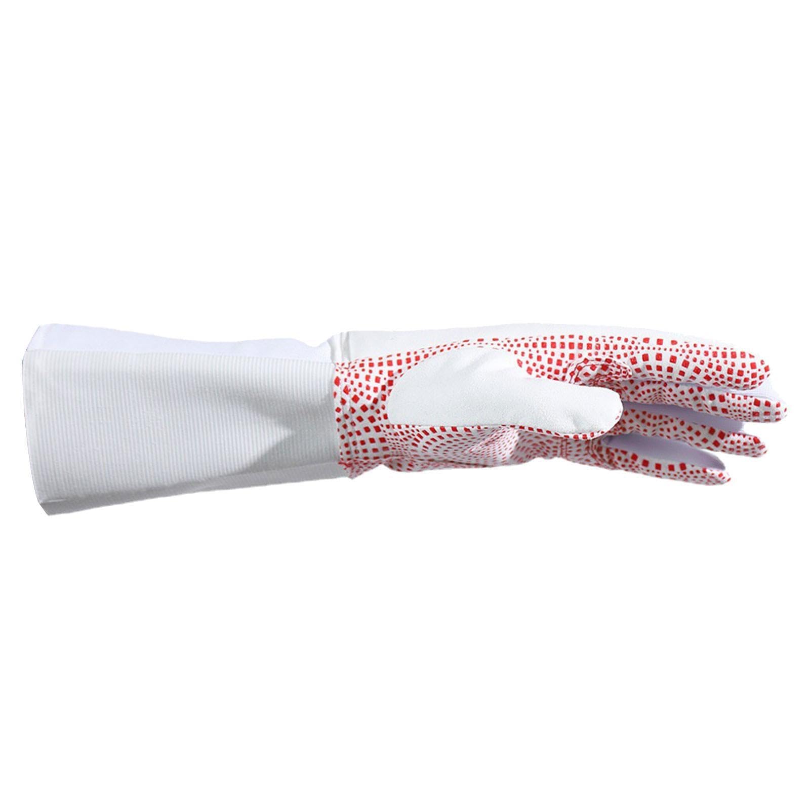 Guante de Esgrima para Zurdos, para Y, Fabricado en Piel Sintética Antideslizante, Ideal para El Entrenamiento.