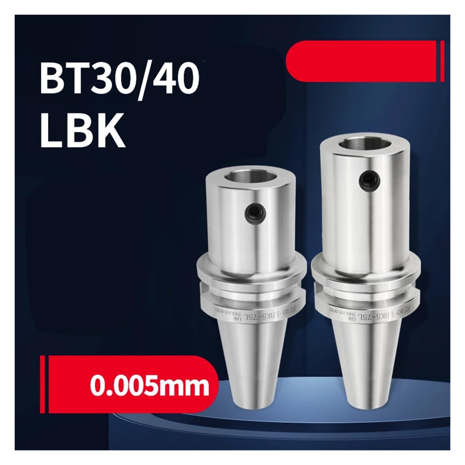 BT30 BT40 BT50 Uchwyt Do Wytaczania SK40 EWN RBH LBK Zestaw Obróbki Zgrubnej Drobnej | Uchwyt wytaczarski BT z głowicami LBK/EWN/RBH do BT30/40/50 i SK40, wytaczanie dokładne/zgrubne(BT40-LBK6-165L)