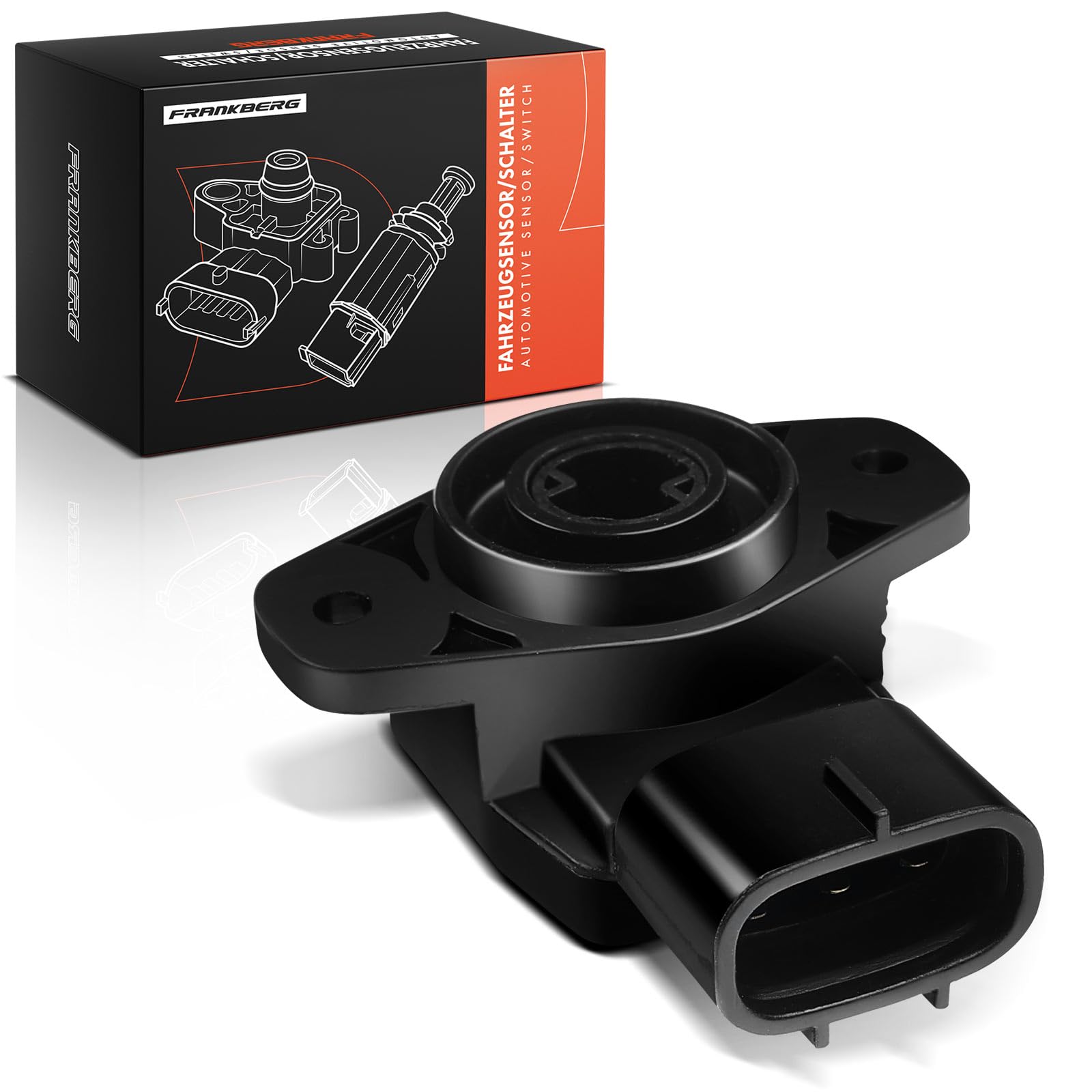 Frankberg Sensore posizione valvola a farfalla 3-Poli Compatibile con Grand Vitara I FT HT Tracker Grand Vitara I SUV GT Replace# 1342065D00,TH296