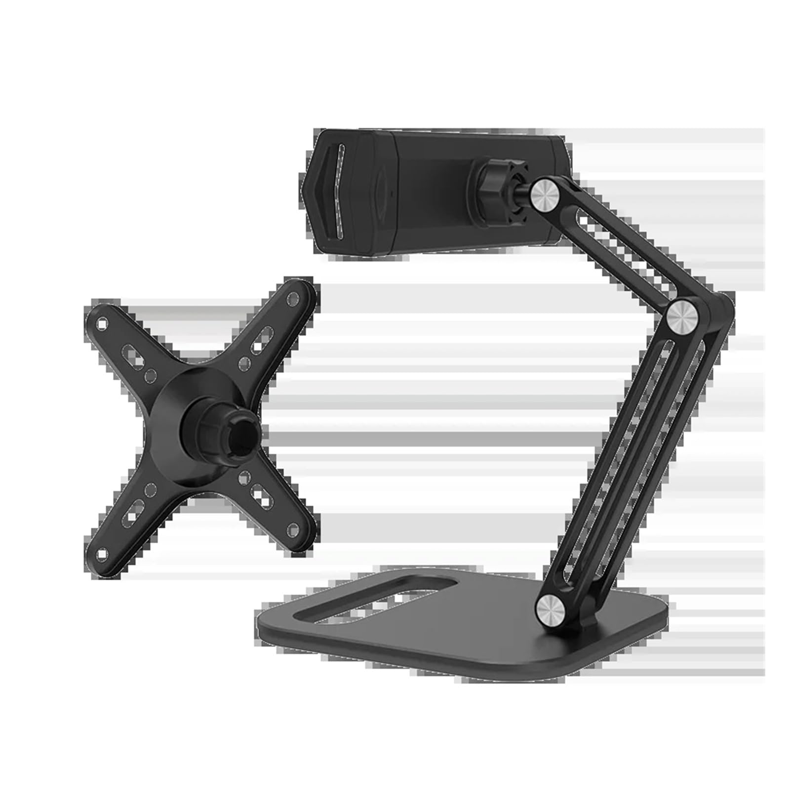 Support de moniteur portable pour le télétravail, socle de bureau compact et stable