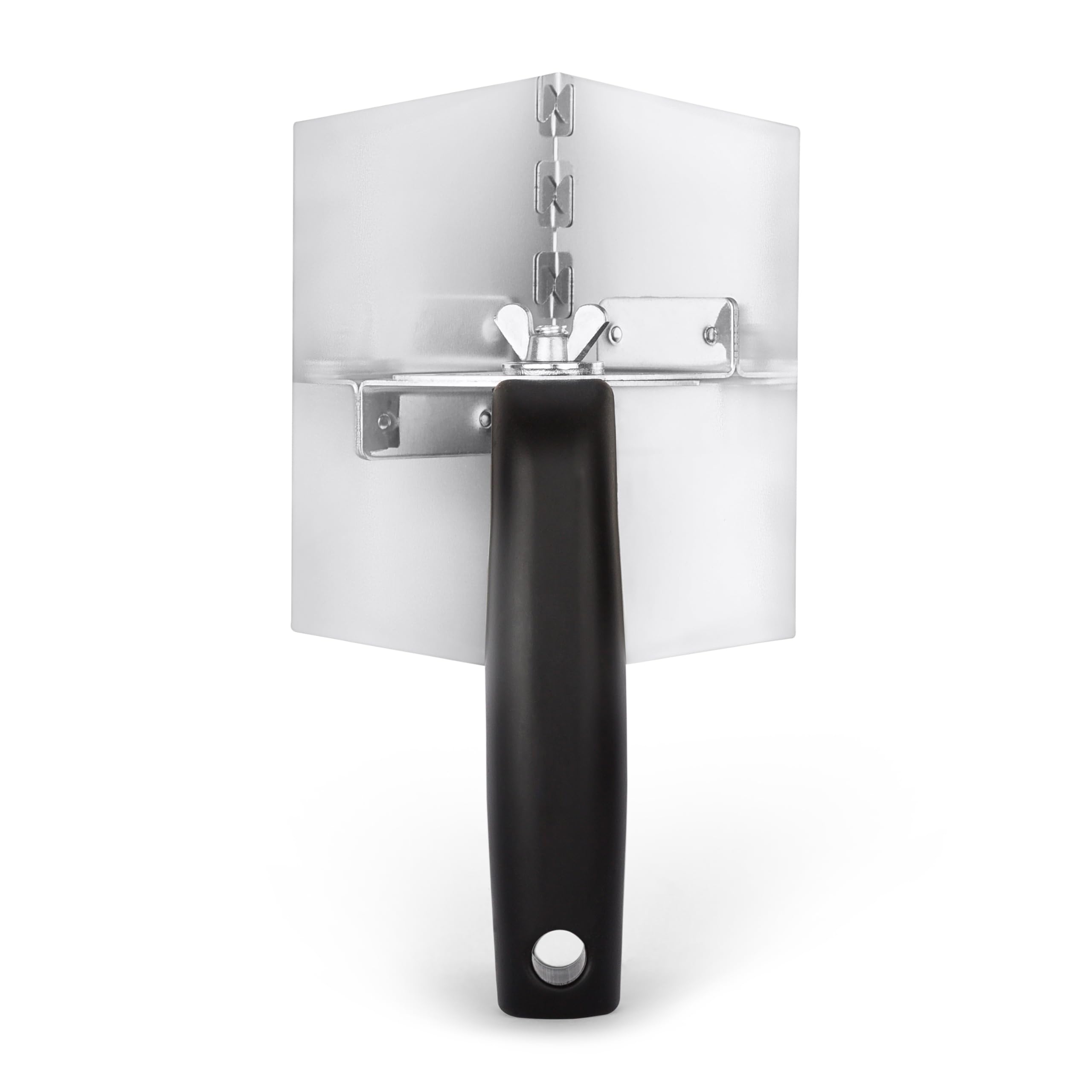 Lobo Tools Adjustable Drywall Inside Corner Trowel 3" x 5" – Stainless Steel Adjustable Angle Corner Trowel for 88°–150° Inside Corners