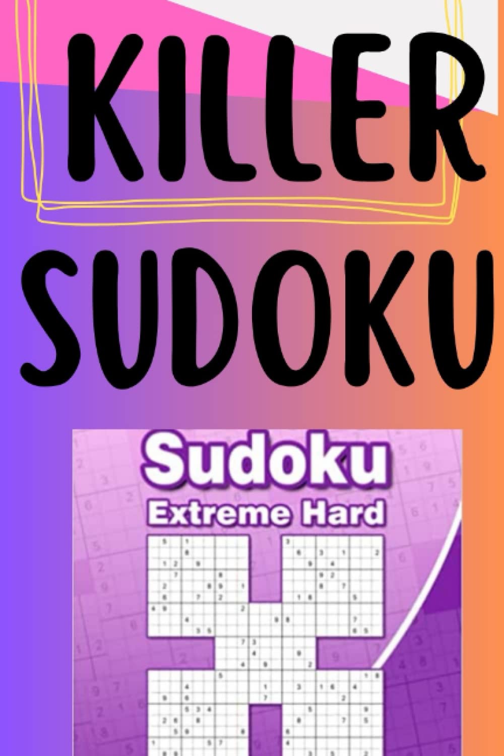 Killer Sudoku Puzzles for Adults Large Print Medium