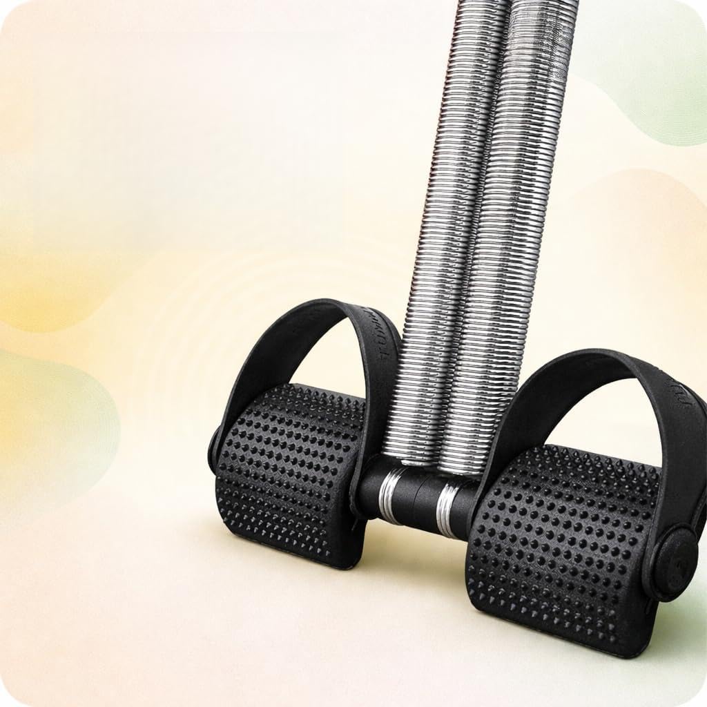 FITROX PRO Tummy Trimmer Double Spring Heavy Duty Resistance Trainer for Men & Women | Abs Workout, Fat Burner, Home Gym Exercise Equipment | Full Body Workout Abdominal Exerciser-picture-37