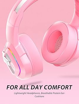 【you.gettomi】 Amazon.com: ZIUMIER Gaming Headset with Detachable Cat Ears