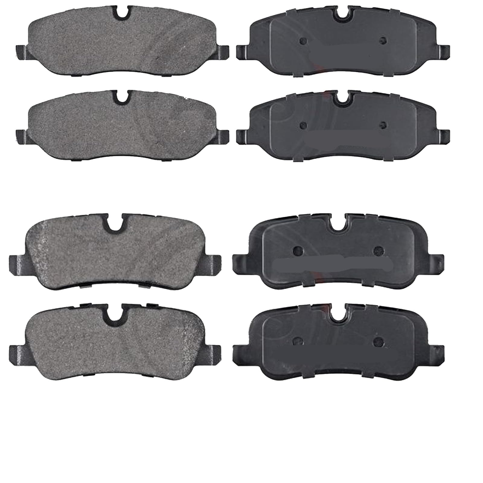 Kit Pastiglie Pattini Pasticche Anteriori e Posteriori compatibile con LAND ROVER RANGE ROVER EVOQUE (L551)