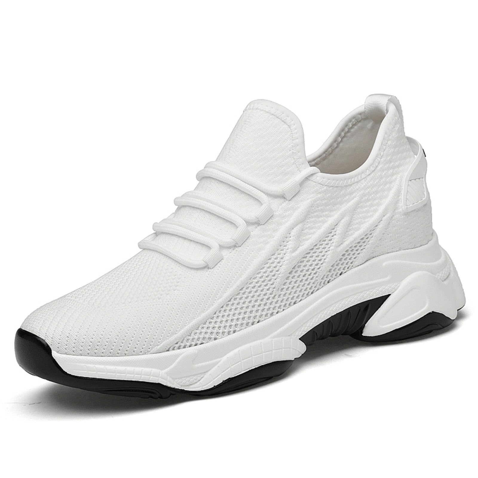 Elevate Shoes - Scarpe da Ginnastica da Uomo, 6/8/10 cm, per Ascensore Altezza Sollevamento Invisibile Scarpe più Alte in Rete Traspiranti per Uomini Scarpe da Ginnastica Antiscivolo