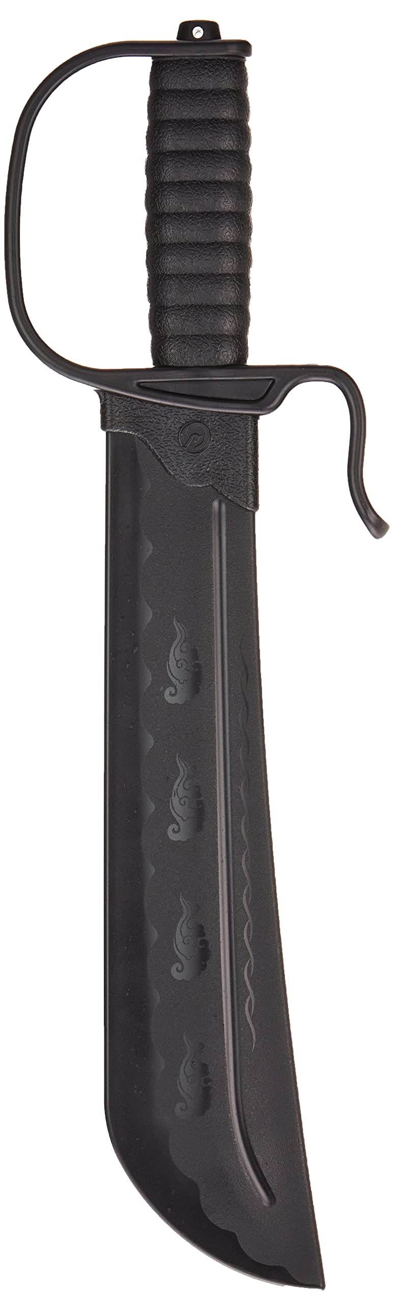 DEPICE Messer Wing Chun Schwerter Hartkunststoff (Paar), schwarz, W-BFHP, uni