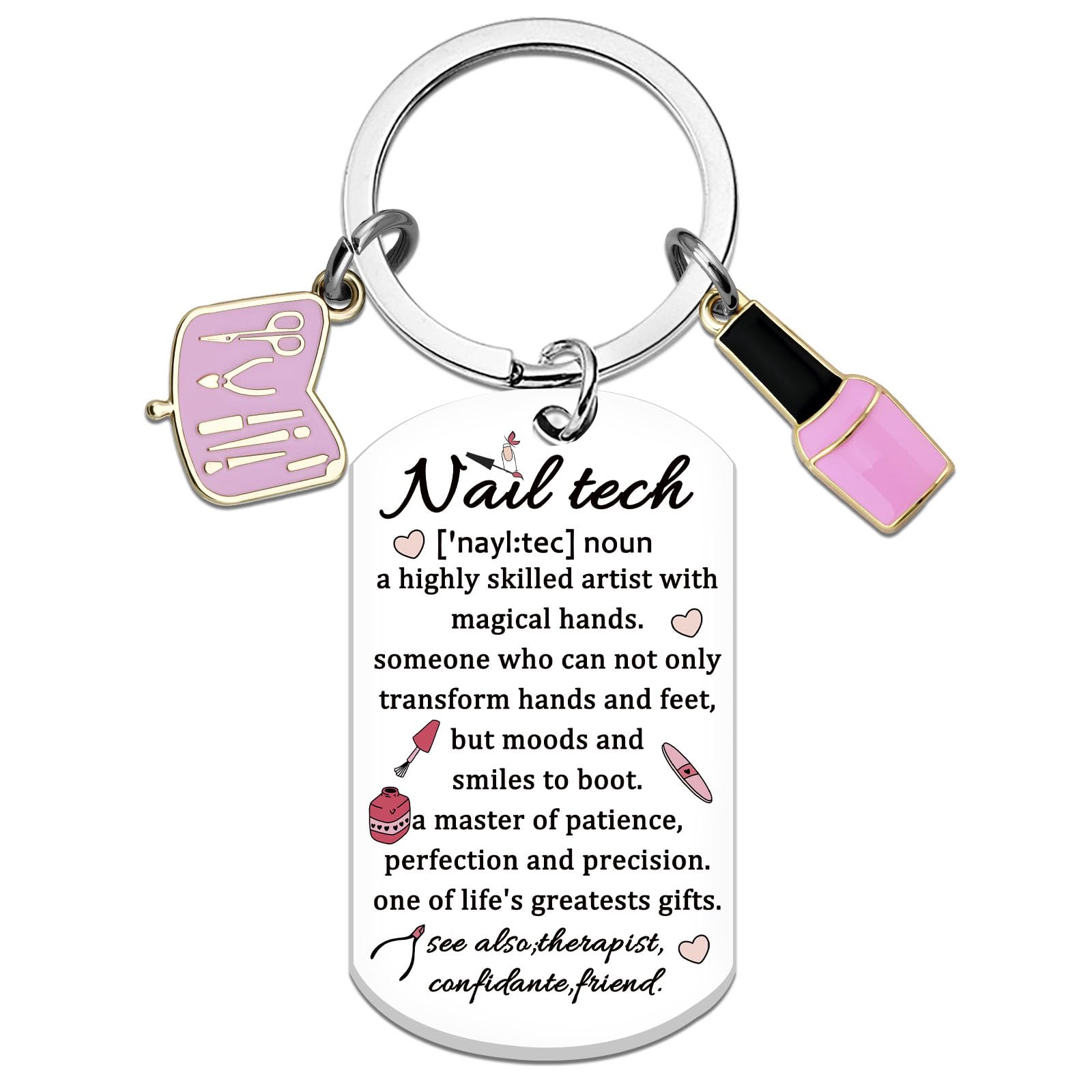 Nail Tech Gift For Women Thank You Gifts For Manicurist Nail Technician Graduation Christmas Birthday Present For Beautician Nail Stylist Accessories