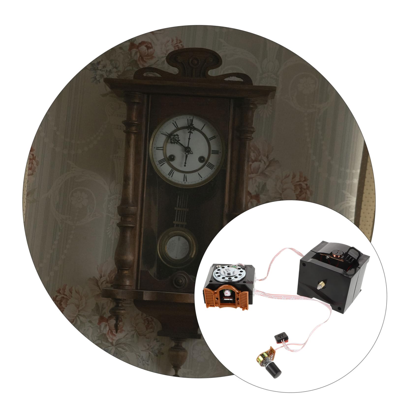 Cabilock Orologio Cuc� Gancio Meccanismo Ricambio Per Riparazione Orologio  Da Parete Precisione Cuculo Orario : Amazon.it: Casa e cucina