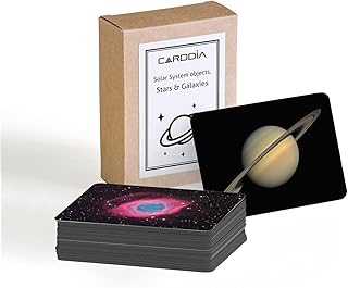 Astronomical Objects STEM Flash Cards (Including Solar System Planets, Minor Planets, Satellites, Galaxies, Clusters, Nebulae...)