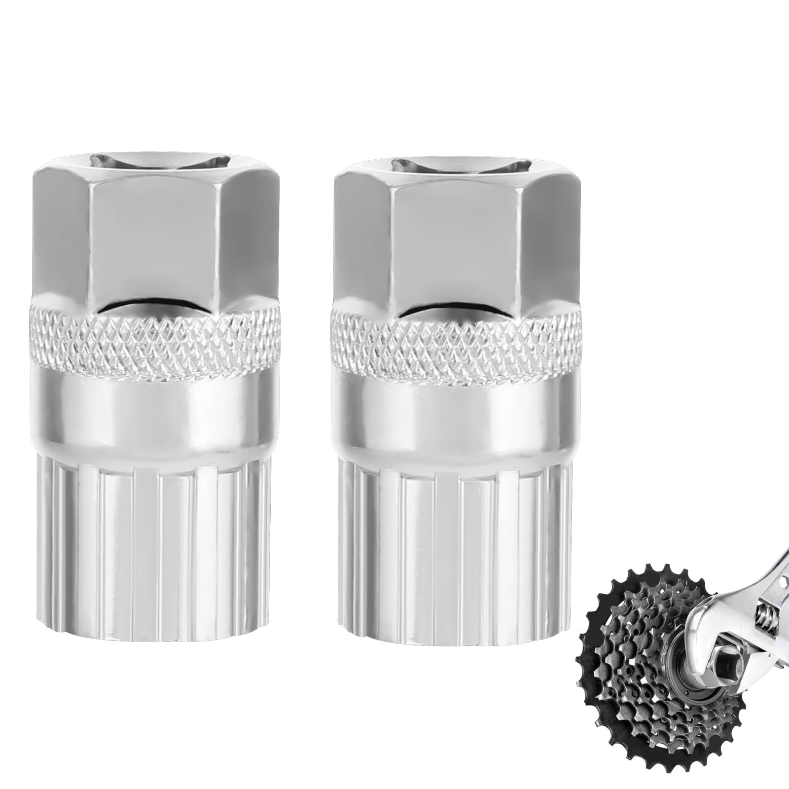 MolainBicycle Freewheel Removal Tool, Steel Bike Freewheel Remover  Compatible with Shimano, Saches, DNP, Sun Race, Freewheel Lockring Tool for  12