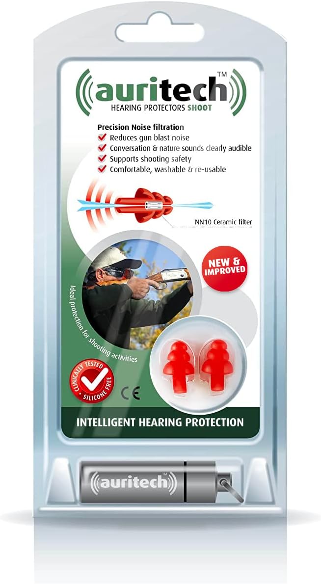 SHOOT Earplugs- Intelligent Hearing Protection for shooting