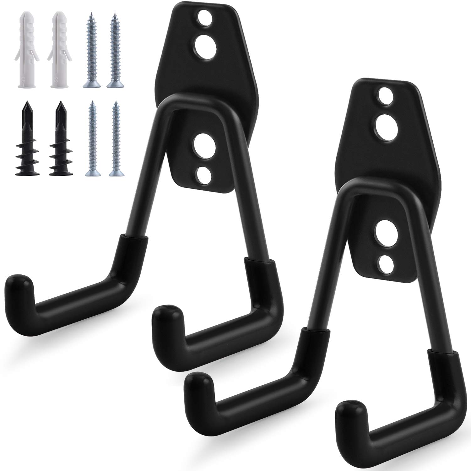 Buy LAOSGE 2 Pack Garage Storage Utility Hooks, Garage Garden Tool