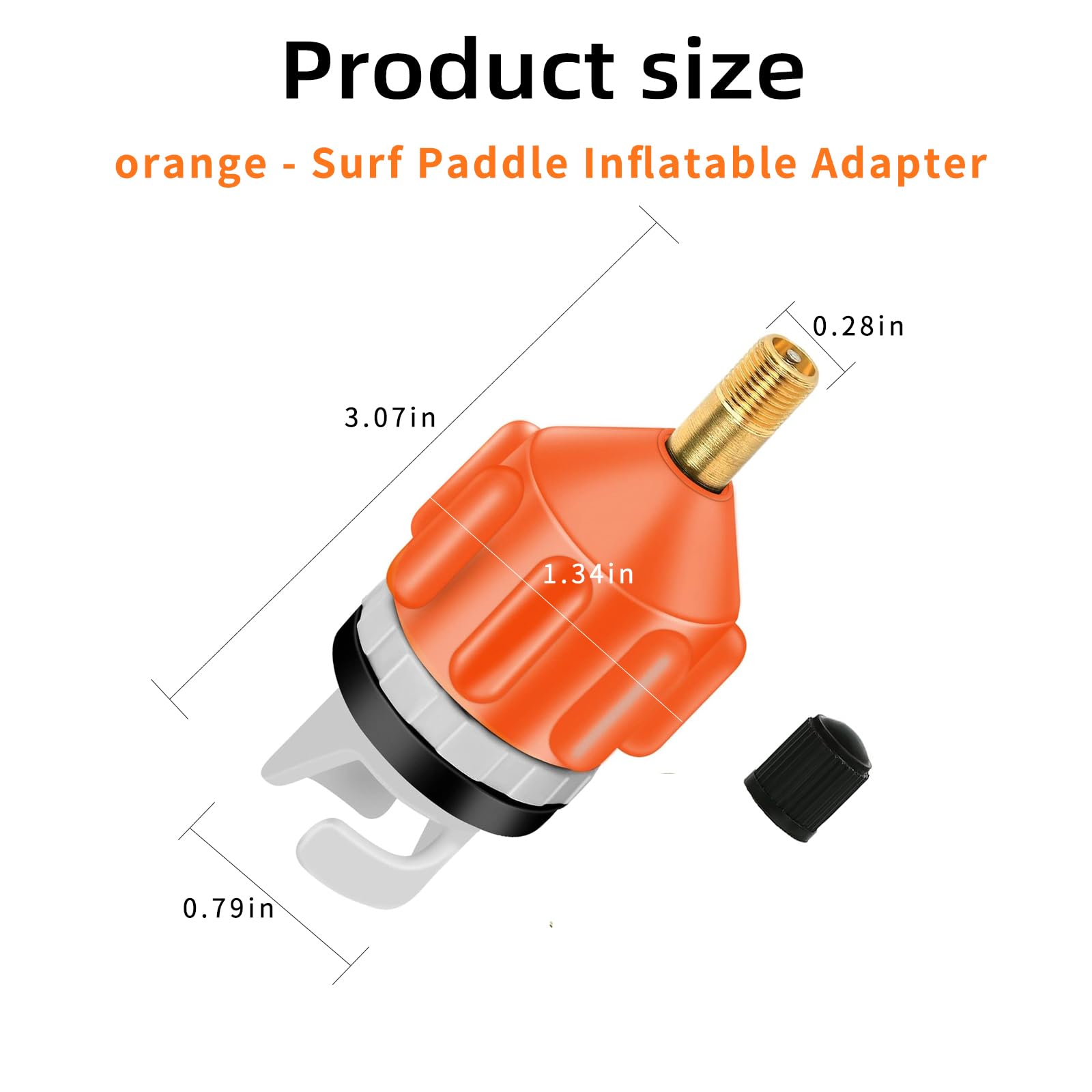 Adattatore Per Pompa SUP E Kayak – Valvola Universale Per Gonfiaggio Rapido Di Paddle Board, Gommoni E Canoe