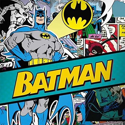 Skinit Decal Laptop Skin Compatible with Chromebook 14 G5 - Officially Licensed Warner Bros Batman Comic Book Design