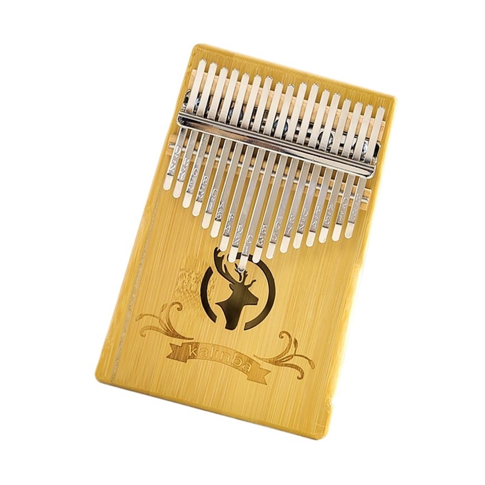 Kalimba Chromatyczny 17-tonowy fortepian kalimba prosty instrument muzyczny nowy fortepian kciukowy