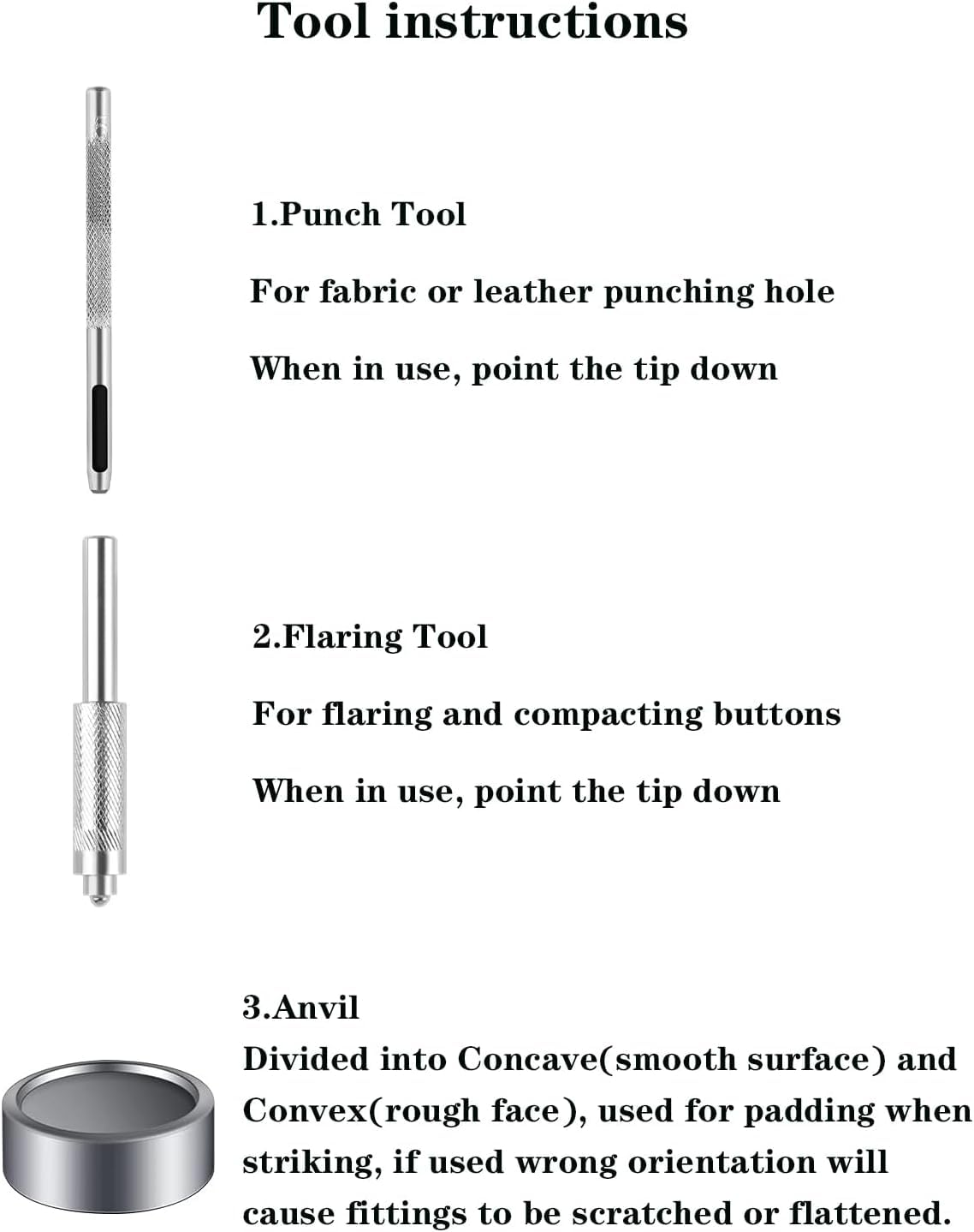 MSDADA-Set De 10 Pcs Boutons Pression En Métal, Boutons | FindTheDeal