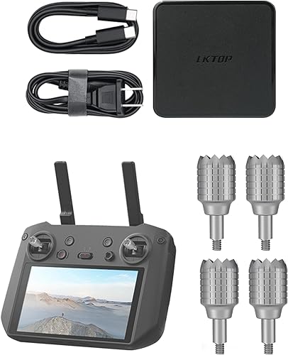 Cargador de batería de 100 W, adaptador de corriente USB-C para DJI Mini SeriesAir 3Mavic 3 Series, controlador remoto DJI, DJI Avata, DJI Goggles 2