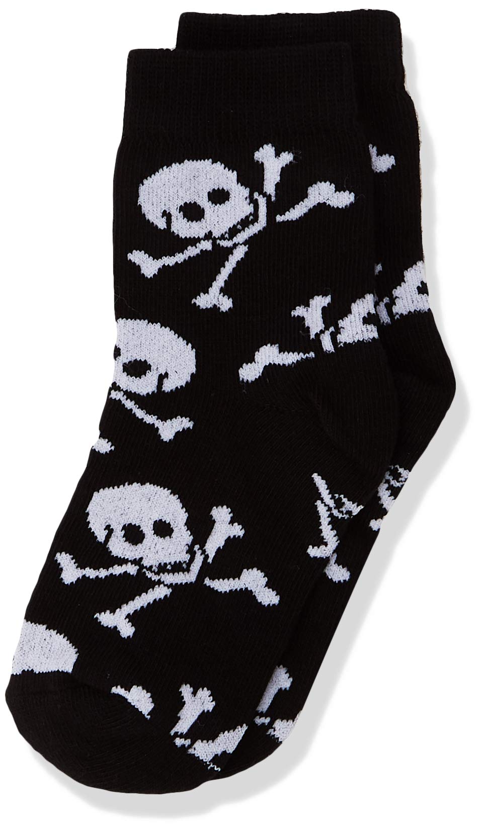 Country Kids Girl's 888 Pirate Black 6-81/2 Plain Socks, Black (Black N/A), One Size (Manufacturer Size: 6-8.5)