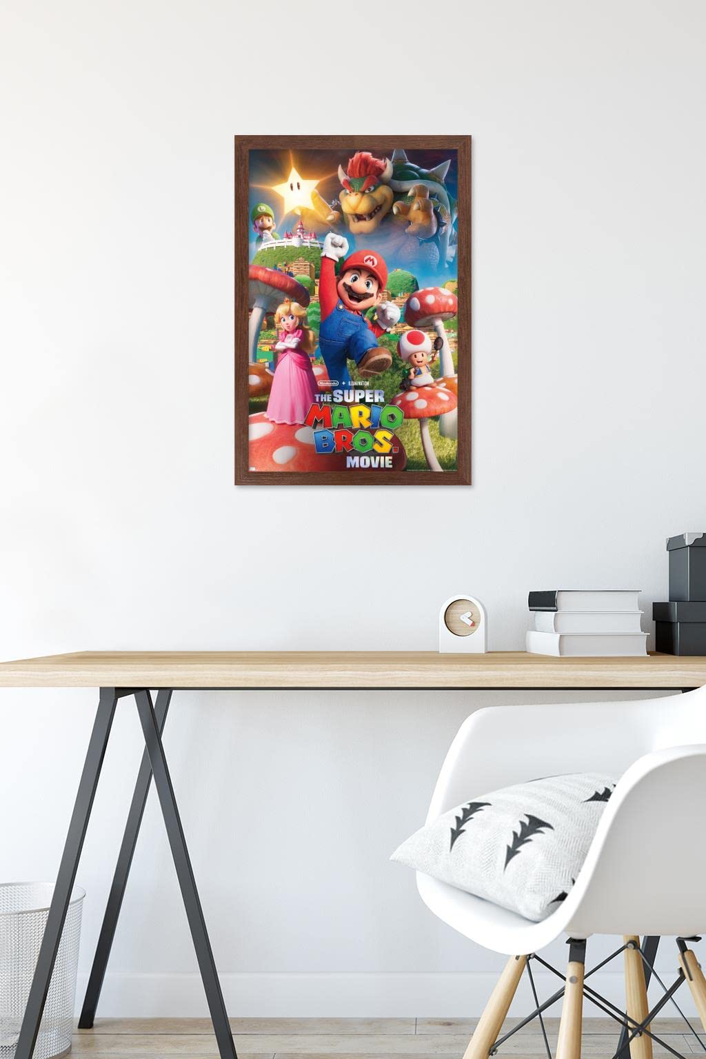 マリオ・ディ・マルティーノ　「カンターラの村」 油彩画　木枠無し　キャンバスのみ Amazon.co.jp: スーパーマリオブラザーズ映画-マッシュルーム
