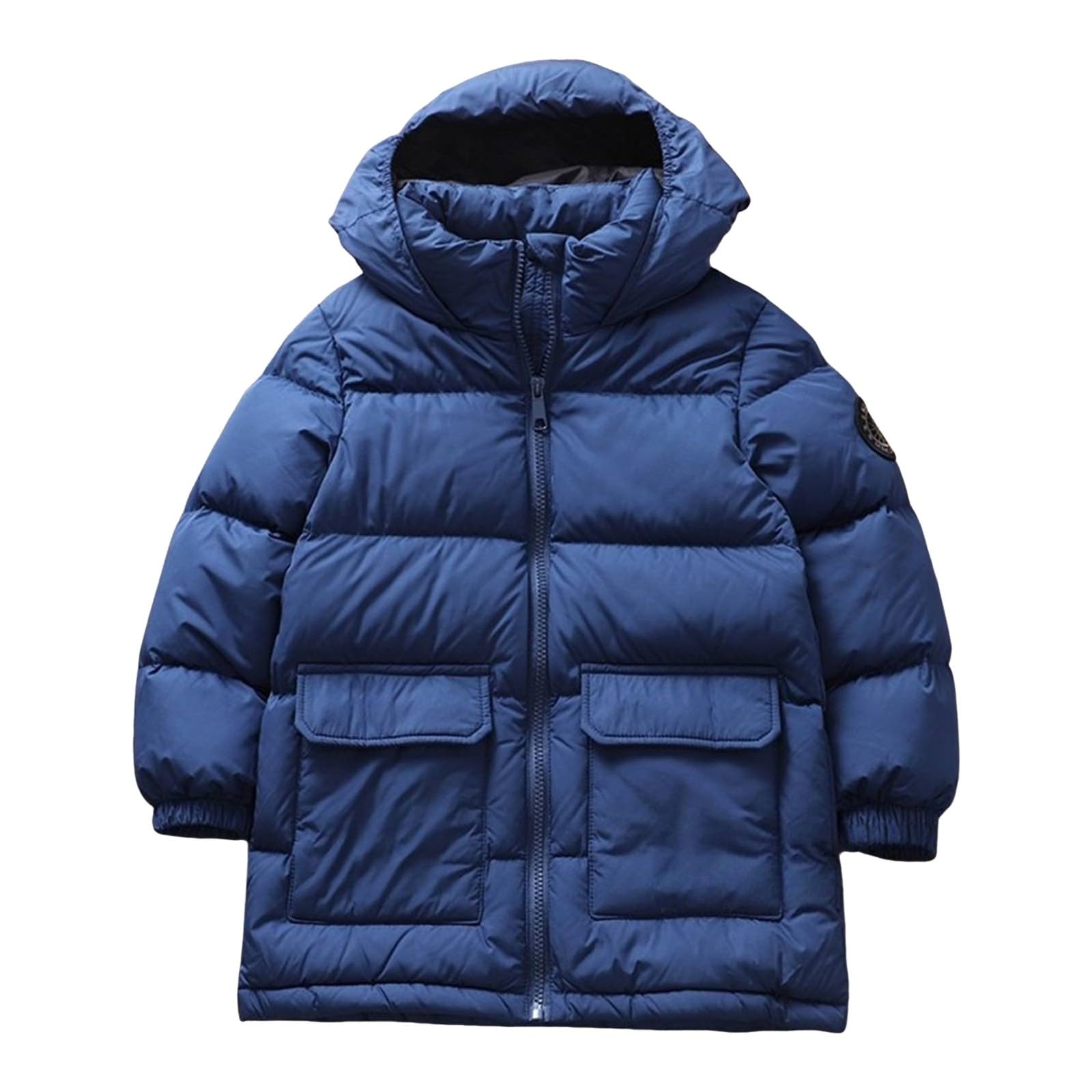 Chaqueta de plumón para niños, abrigo acolchado cálido para niños, abrigo grueso y cómodo, abrigo acolchado para niños, ropa de abrigo informal para la escuela