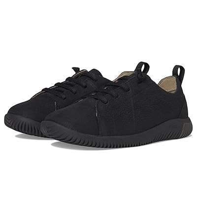 KEEN Kids KNX Lace Up Lightweight Barefoot Feel Sneakers (Little Kid/Big Kid) Kids Shoes Triple Black