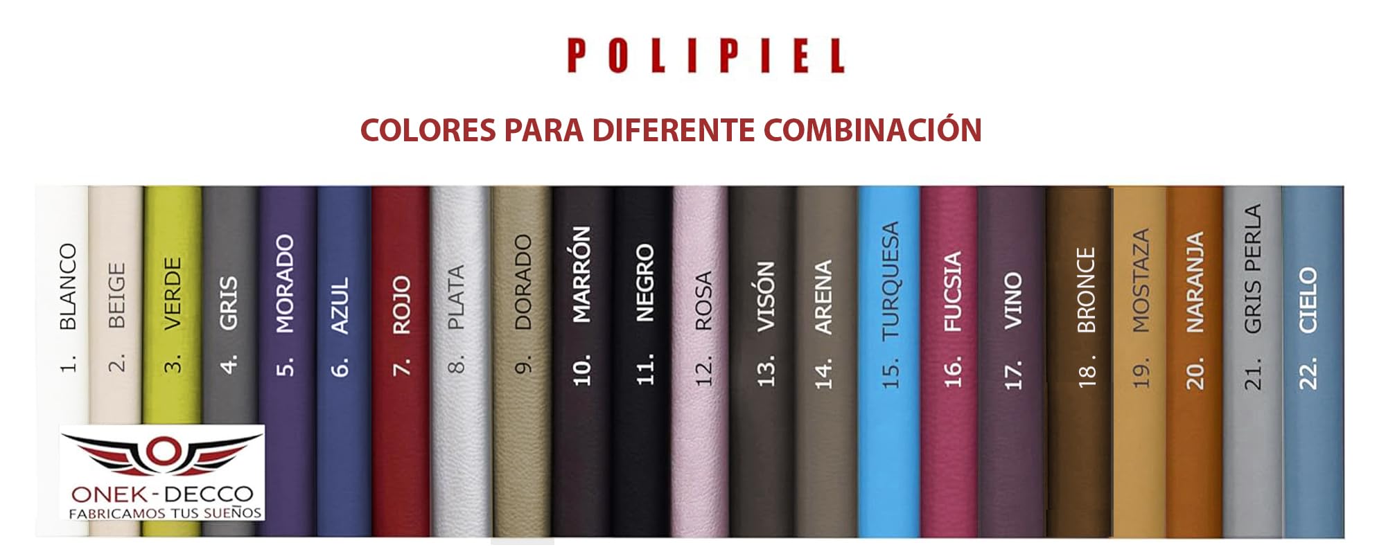 ONEK-DECCO Cabecero de Cama tapizado en Polipiel Mod. Florida con Forma de Marco y Botones,Acolchado de Espuma,de niño, Juvenil y Matrimonio, Cabezal de Colgar Altura 70cm. (135X70, Arena-Blanco)
