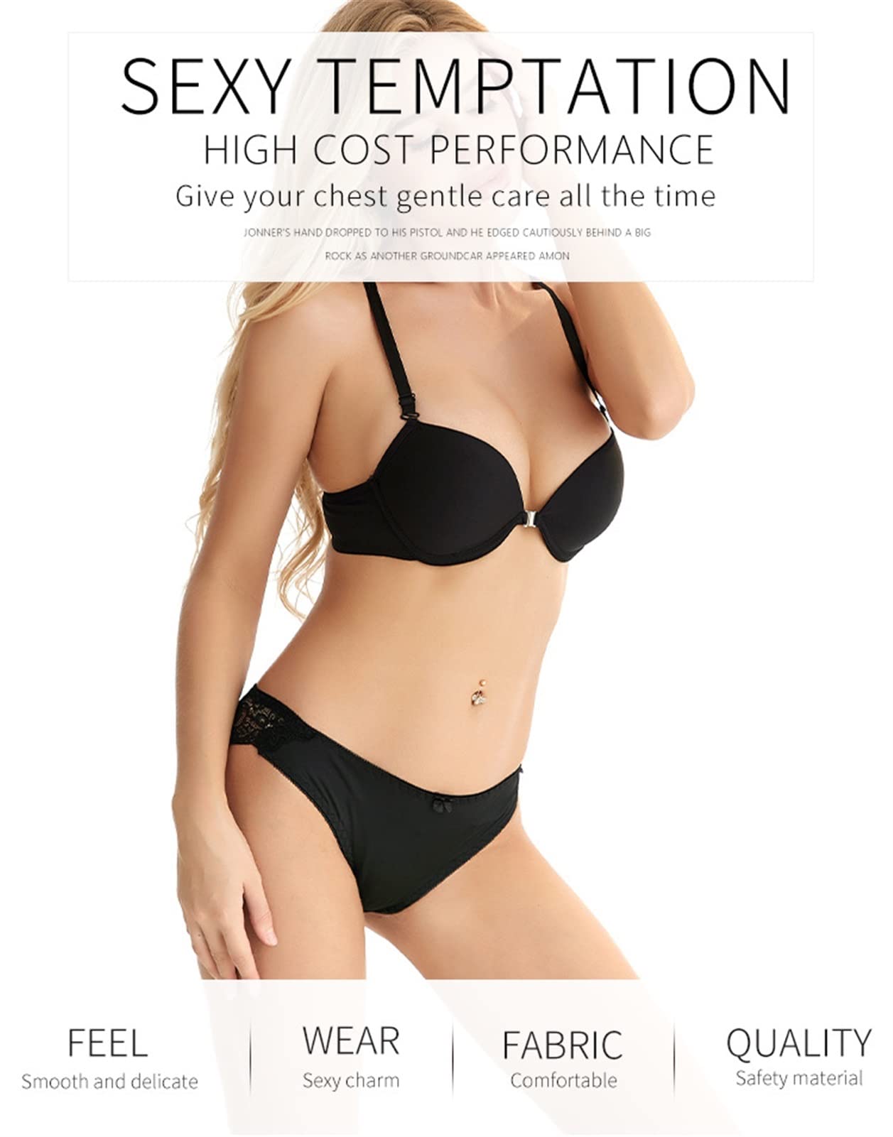 sexy dessous 75b Vpf 026 01076 Women Sexy Lingerie Lace Push Up Bra
