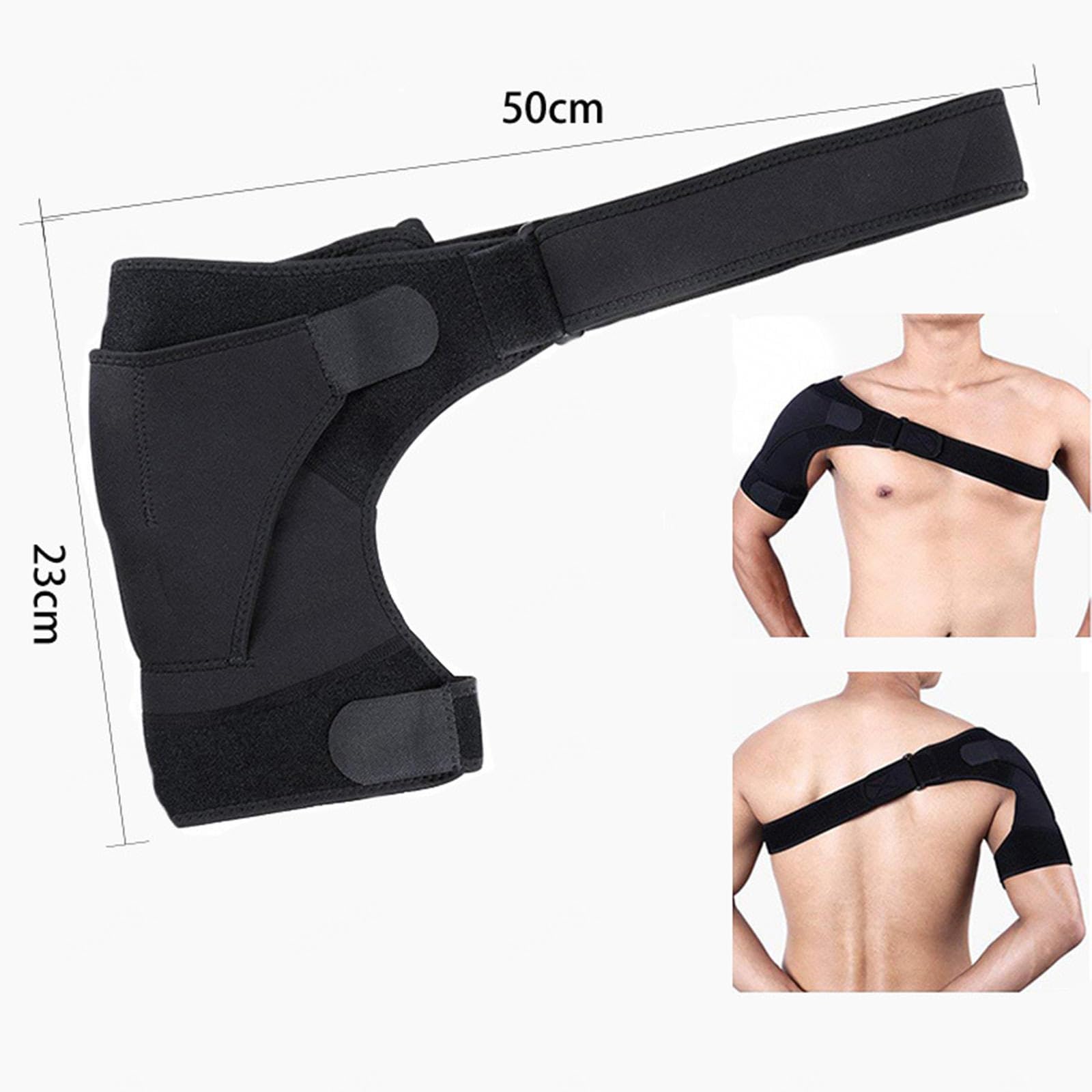 Tutore Spalla Uomo Donna - Sollievo Lesioni alla Spalla Distorsione, Manica Compressione Spalla Sinistra Destra, Prevenzione Lesioni, Articolazione AC Lussata, Tendinite