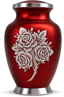 Rose Cremation Urn for Ashes for Women & Men