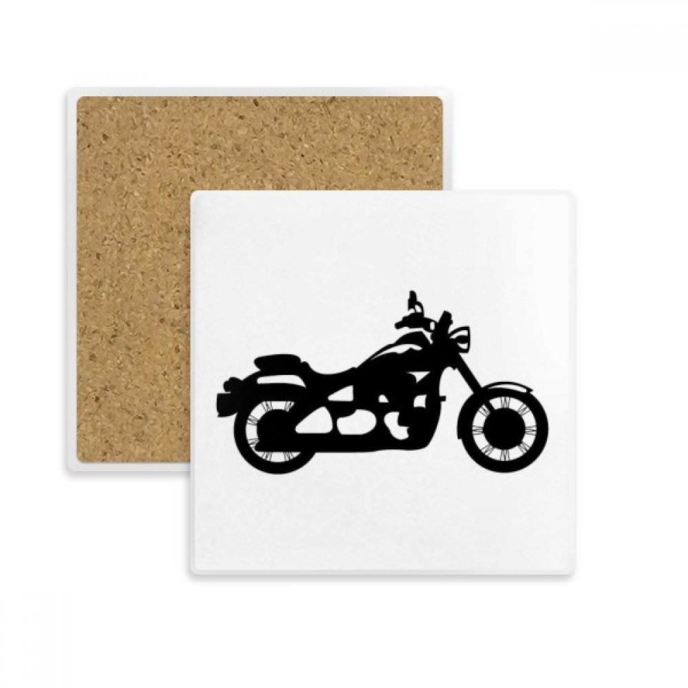Dessous de verre moto mécanique noir pour protéger votre table basse lors de l'apéritif