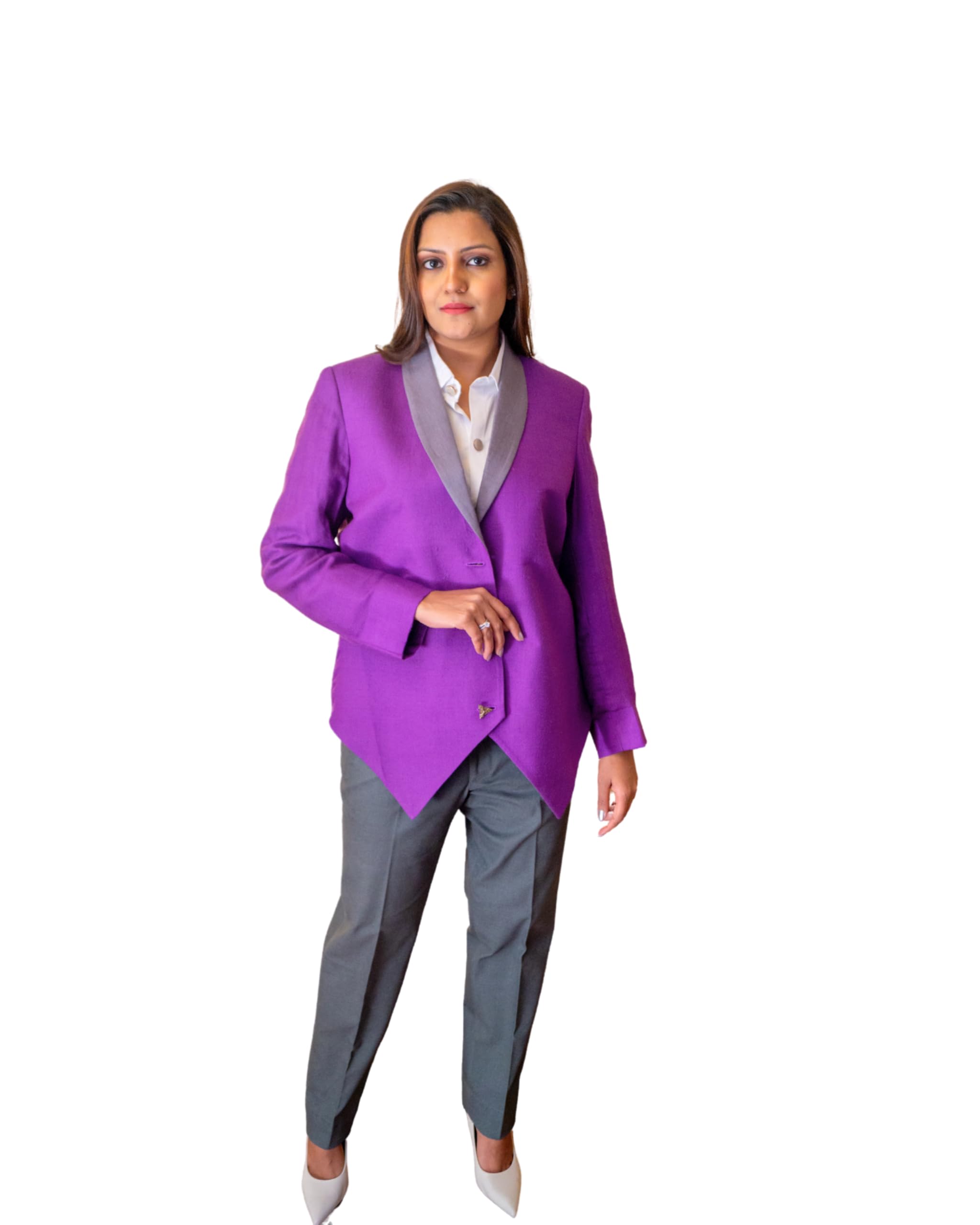 Women's Pashmina Blazer -Full Sleeve, Solid Color, Open Front, Lightweight Casual & Formal Jacket - Regular Fit-image-32
