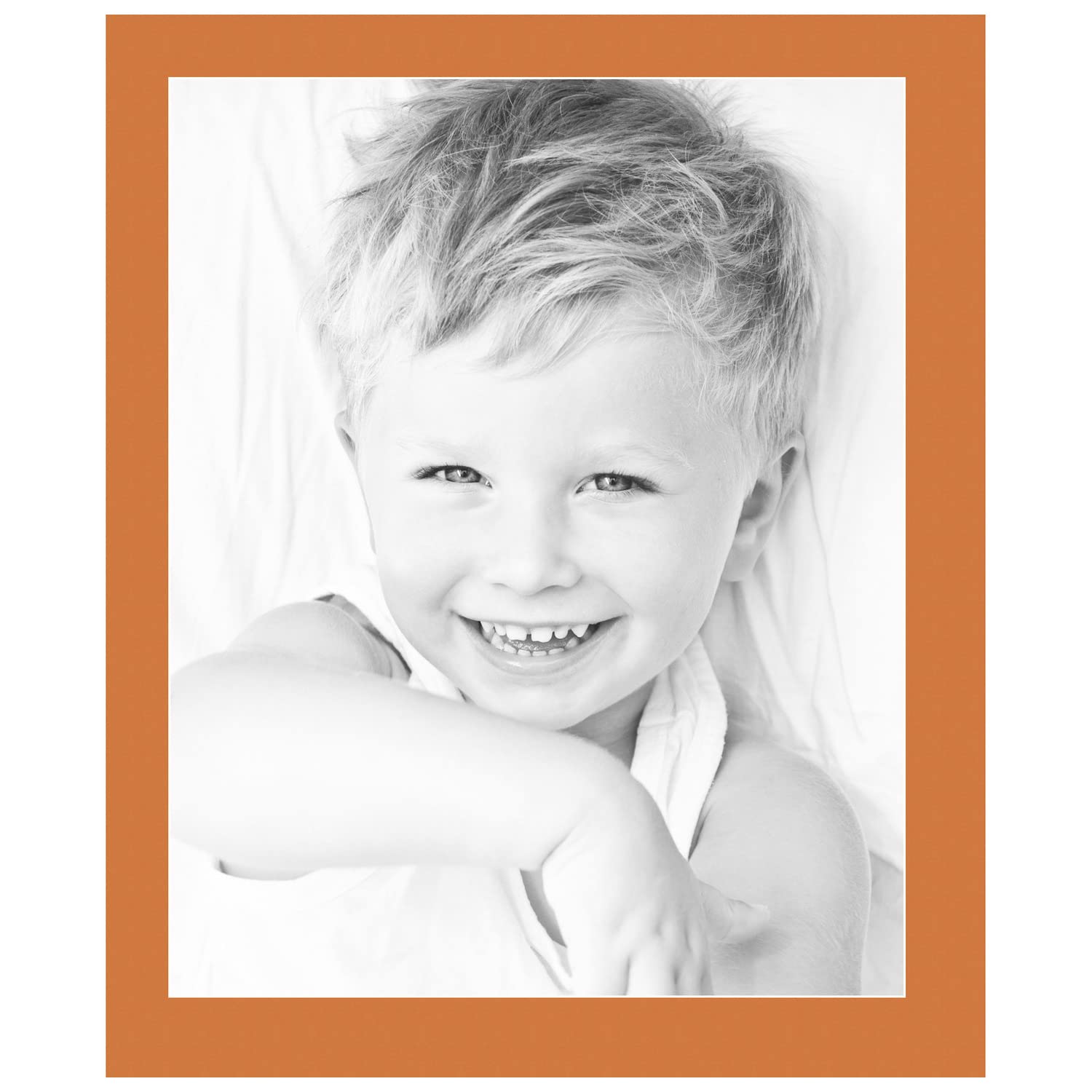 20x25 Tangerine / Octoberfest Custom Mat for Picture Frame with 16x21 opening size (Mat Only, Frame NOT Included)