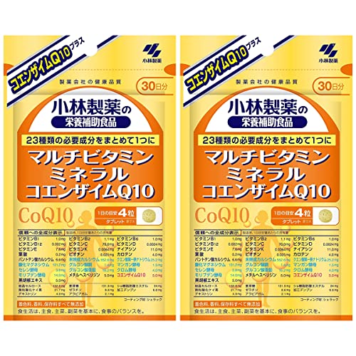 小林製薬 小林製薬の栄養補助食品マルチビタミン・ミネラル+コエンザイムQ10(300mg×120粒)×2
