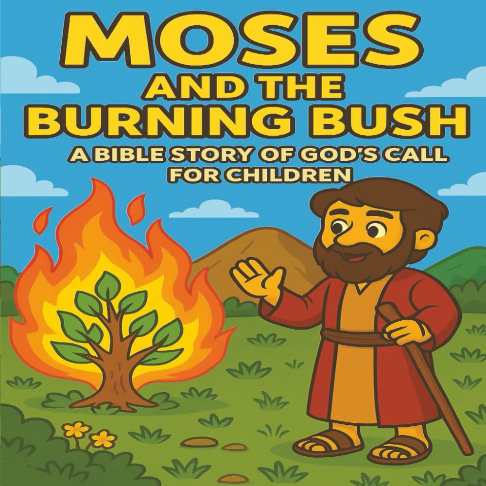 Moses and the Burning Bush: God’s Call, Courage, and Faith – A Classic Bible Story for Kids