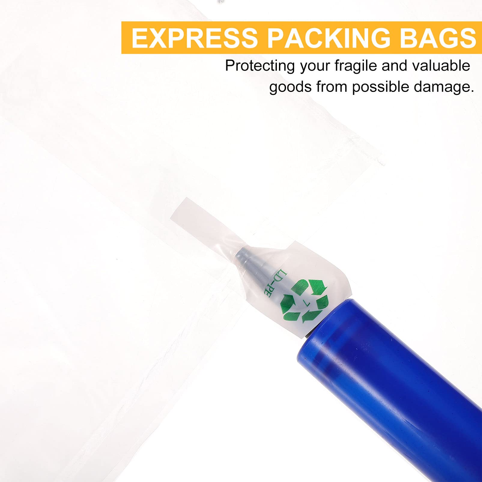 100piezas Bolsa Inflable de Aire para Envíos y Embalaje Sobres de Burbujas Prácticas Cojines de Aire Tipo Almohada Uso Oficina y Transporte