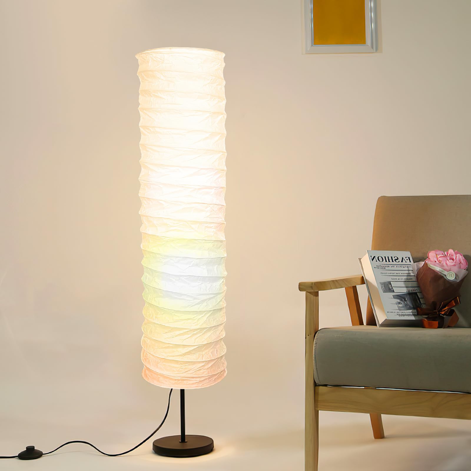 Urbanest Box Pleated Mini Chandelier Lamp Shade, Chocolate, 3x5x4.5