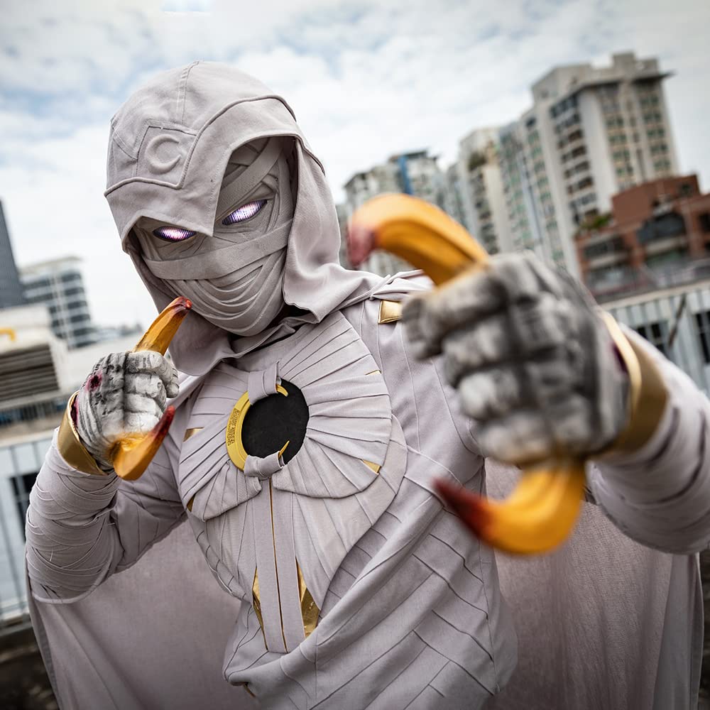 ムーンナイト コスプレヘルメット包帯風コスプレマスク Amazon.co.jp: メンズナイトマスク,ムーンナイトマスク