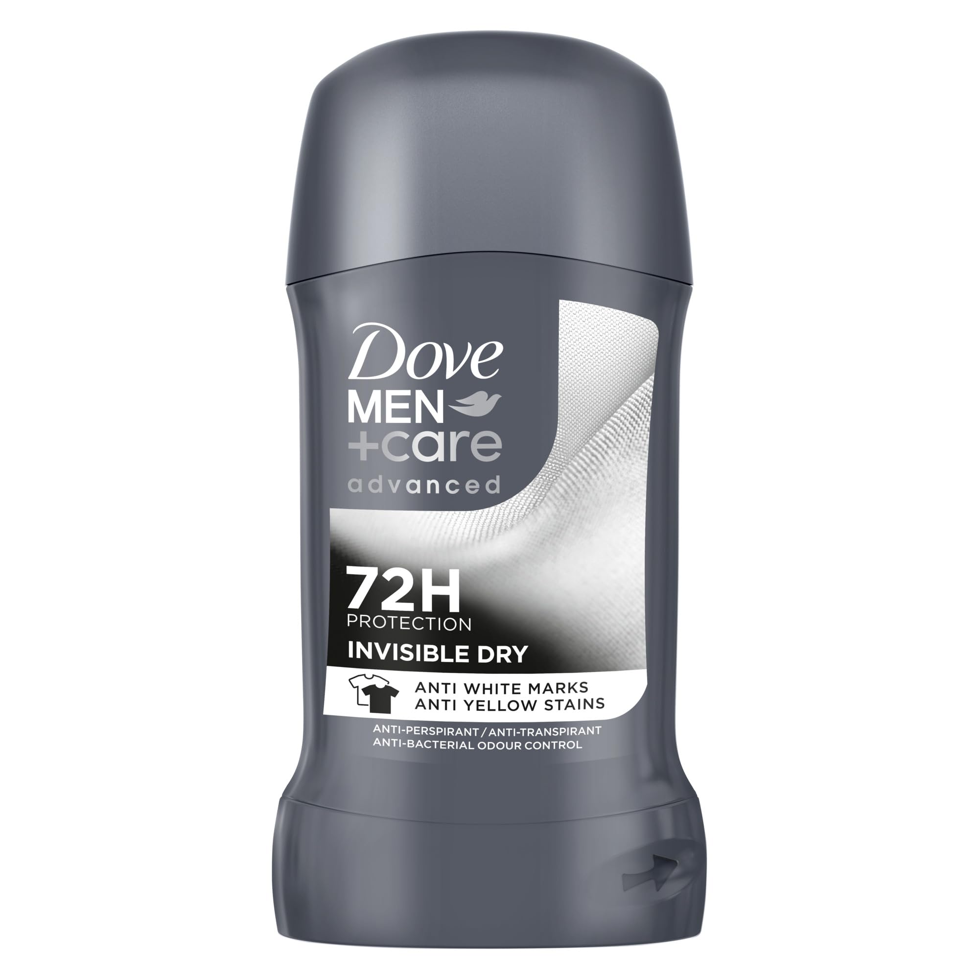 Dove Men+Care Advanced Anti Transpirant Deo Stick Invisible Dry Deodorant mit 72 Stunden Schutz gegen Körpergeruch und Achselnässe 50 ml