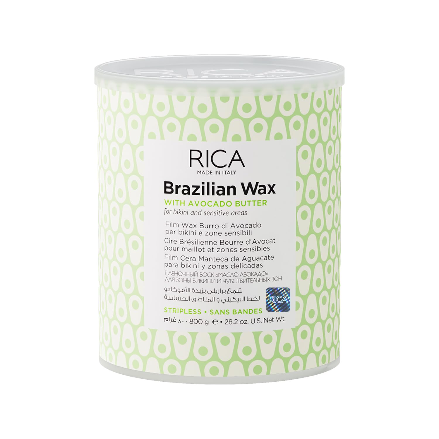 Rica Brazilian Liposoluble Wax for Sensitive Skin (800ml) - Image 1