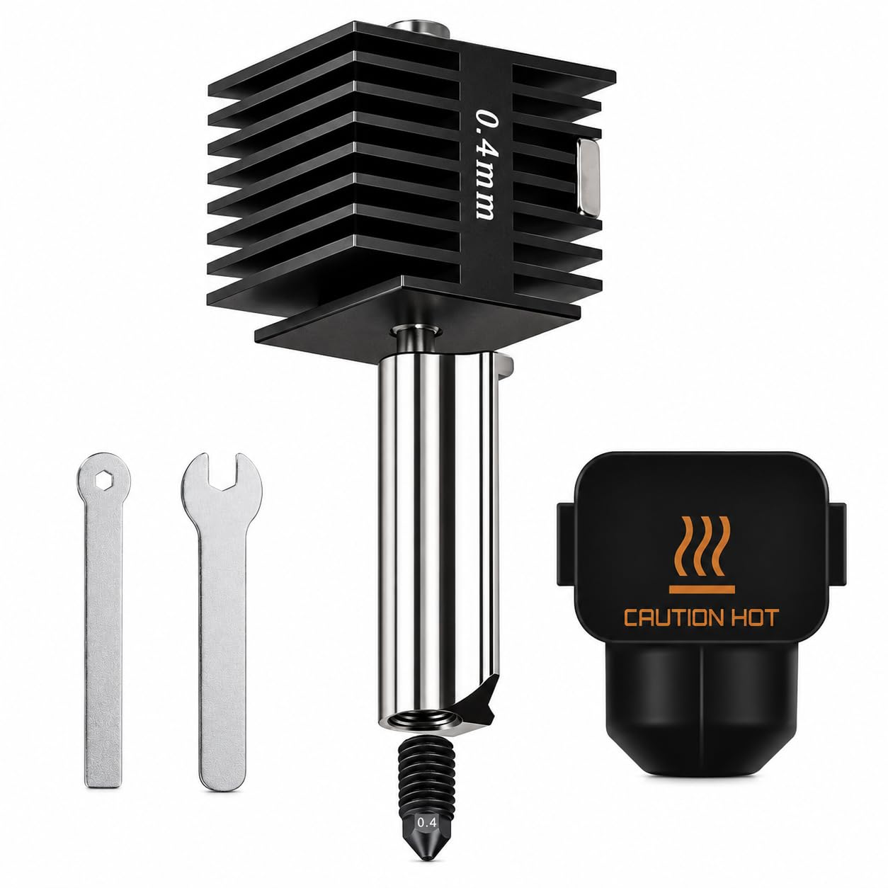 HIKUDIY 0.4mm Hotend Kit for Bambu Lab A1/A1 Mini, 3D Printer Parts Replacement Print Head for Bambu Lab A1/A1 Mini 3D Printer-picture-37