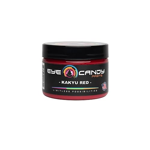 Miniatura 23 de Eye Candy Pasta de pigmento azul turquesa Tiffi Blue (2 oz/RAL 6027) Pasta de arte de resina epoxi, altamente pigmentada, arte de resina