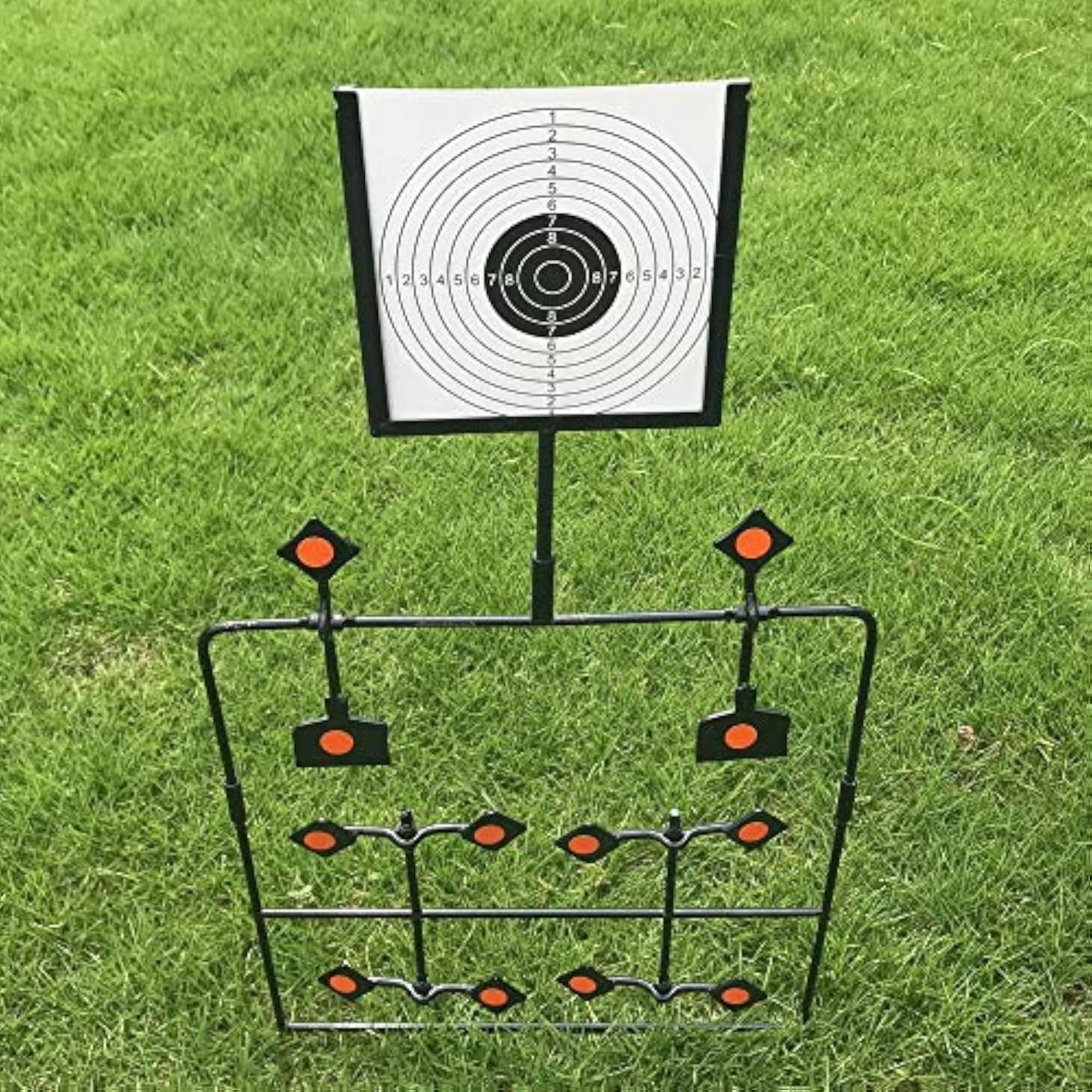 Shooting Target Auto Reset Spinning Target Stand