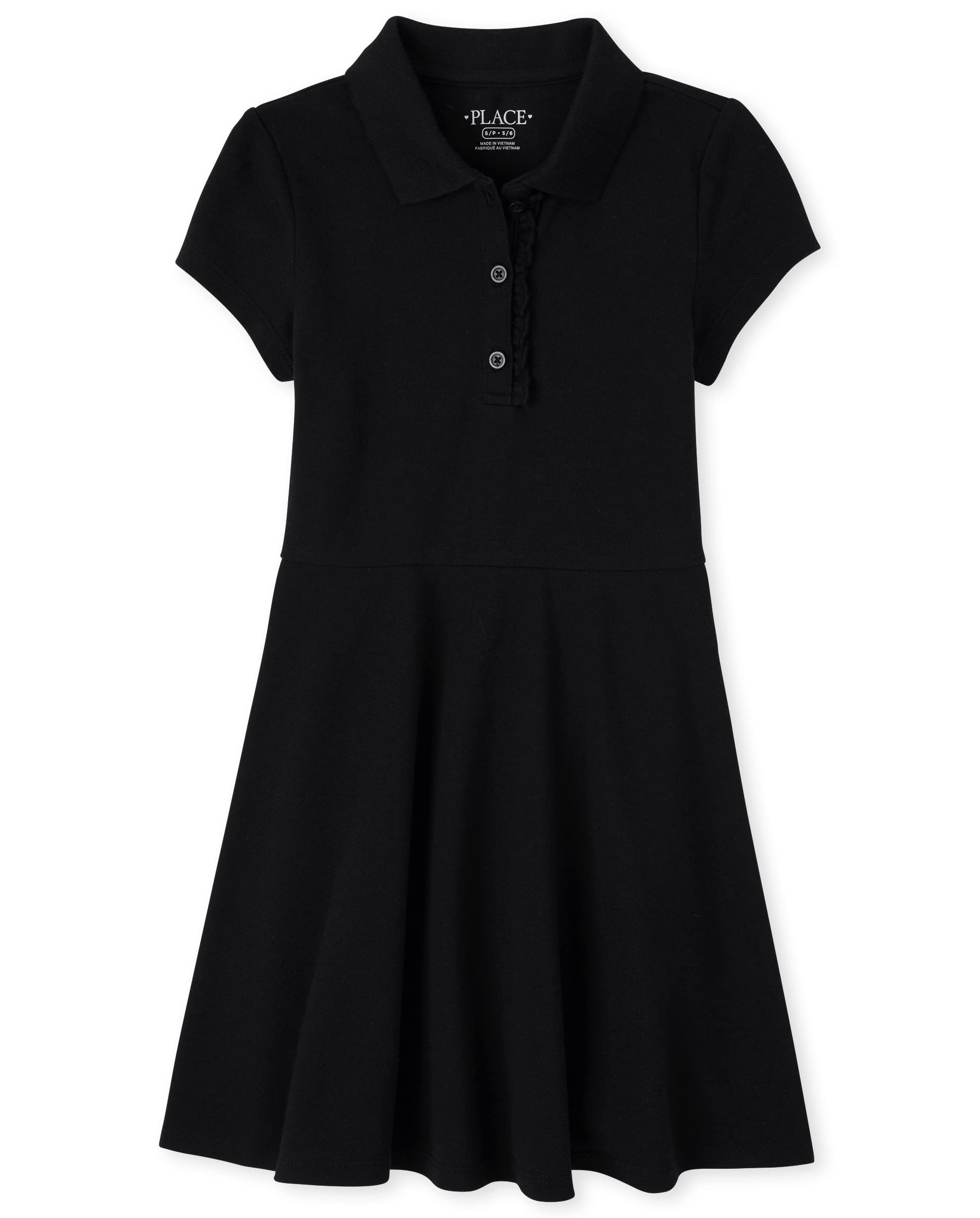 The Children's Place Girls' Pique Polo Dress