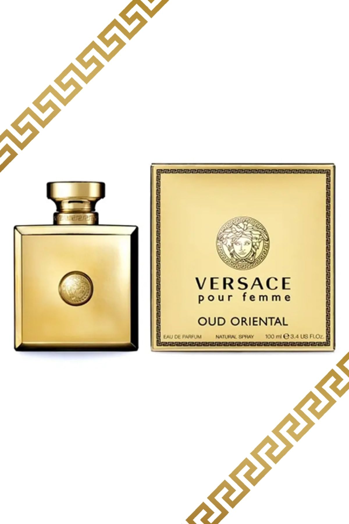 Amazon.com : Versace Oud Pour Femme Oriental Eau de Parfum Spray VERSACE OUD ORIENTAL 100ml オードパルファム