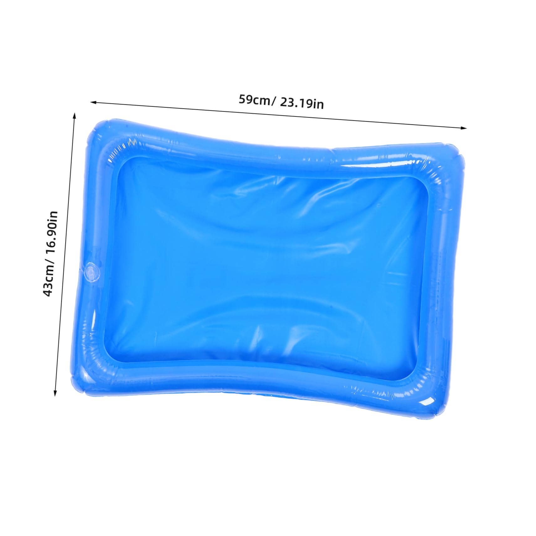 TOPPERFUN Inflatable Ice Bar Sand Table Pool Accessory Water Inflatable for Outdoor Play