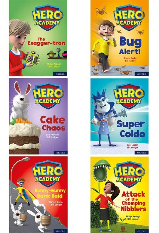 Ｈｅｒｏ　ｏｆｆｉｃｉａｌ　ｂｏｏｋ　セット Hero Academy: Oxford Level 7, Turquoise Book Band: Mixed