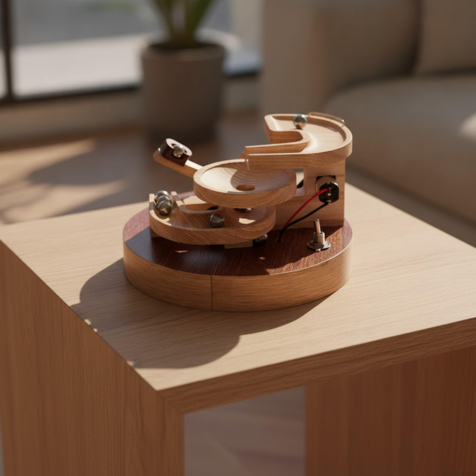 Macchina per Biglie in Legno Sensoriale