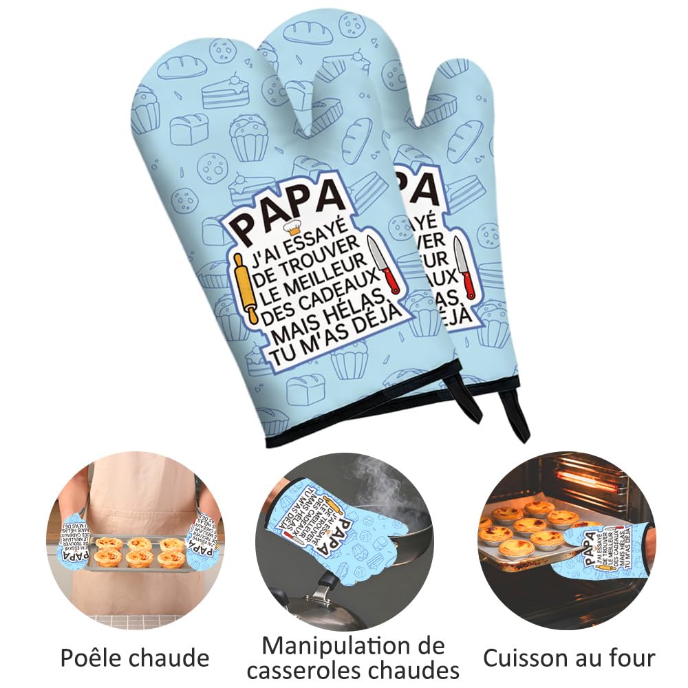 Idee Cadeau Papa Gants De Cuisine Cadeau Anniversaire Papa Cadeau pour Papa Cadeaux Papa Cadeau pour Un Papa Fete des Peres Noel Saint Valentin