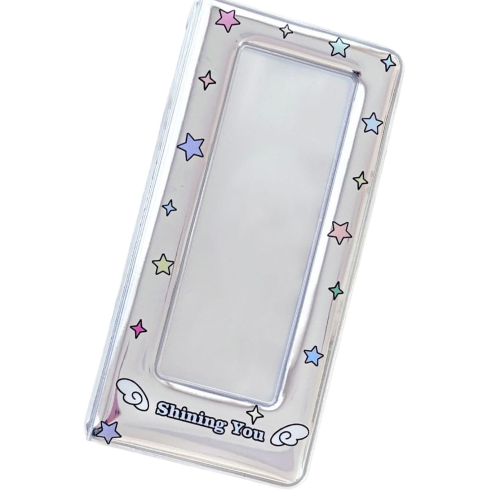 Large Capacity Card Holders for Collector with Colorful Star Pattern Photobooth Frame Album Photo Strips Holders Binder Photo Card Album